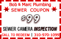 Torrance Plumber Sewer Camera Inspection